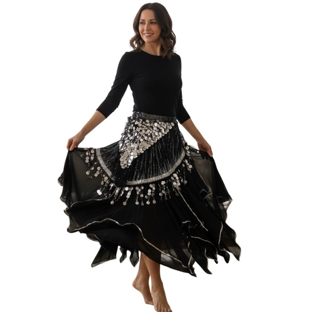 Flowing Midi Skirt